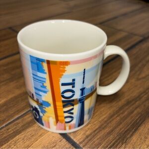 Starbucks 2014 Tokyo Japan Ceramic Collector's‎ Series Coffee Mug City Scene